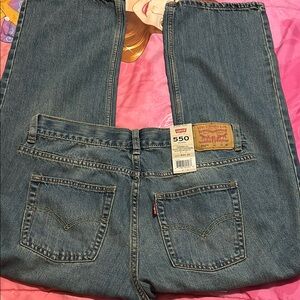 Levi's Blue Straight Leg Denim Accessories